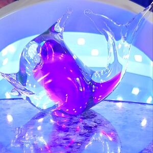 Vintage Art Glass Fish